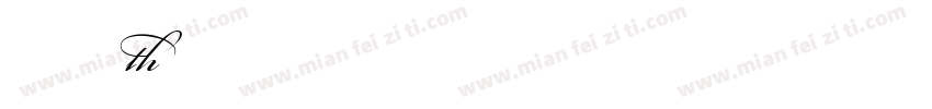 BickhamScript 400字体转换